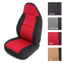 Load image into Gallery viewer, Neoprene-Seat-Cover-Set-FrontRear---Red-97-02-Tj