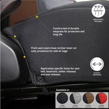 Load image into Gallery viewer, Neoprene-Seat-Cover-Set-FrontRear---Tan-Gen-1