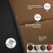 Load image into Gallery viewer, Neoprene-Seat-Cover-Set-FrontRear---Tan-Gen-1