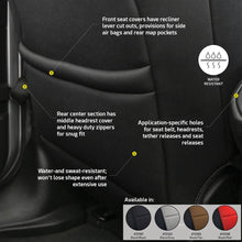 Load image into Gallery viewer, Neoprene-Seat-Cover-Set-FrontRear---Tan-Gen-1