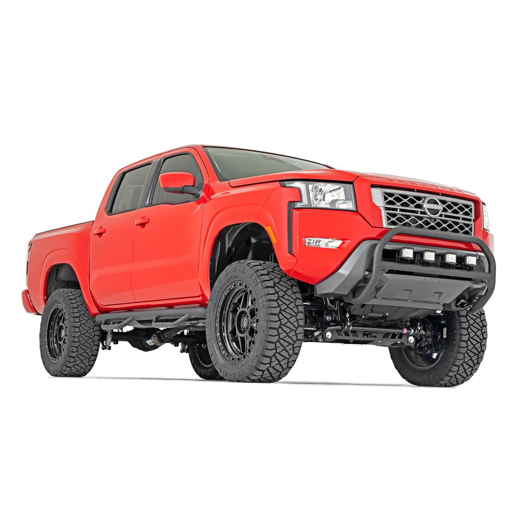 Nerf-Steps-Cab-Length-Crew-Cab-Nissan-Frontier-2Wd4Wd-(05-23)-Rough-Country