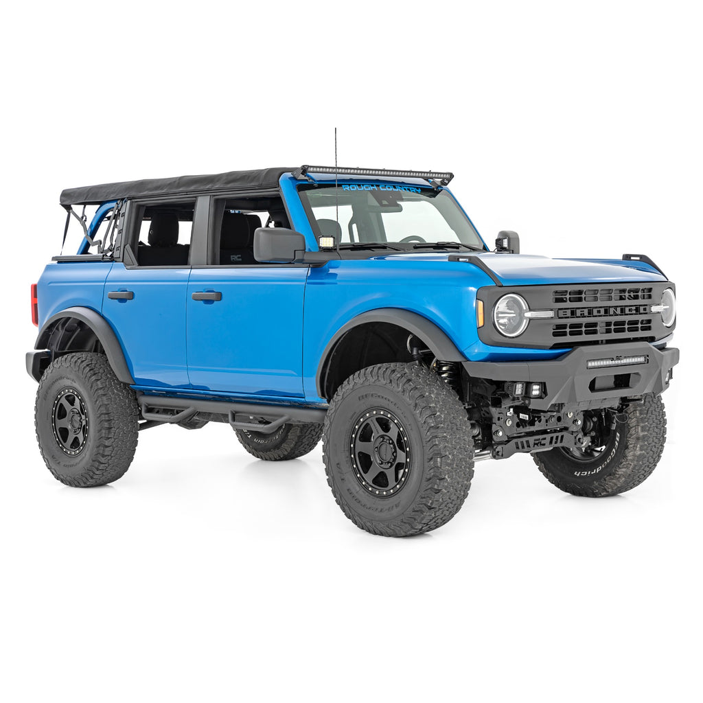 Nerf-Steps-Wheel-To-Wheel-4-Door-Ford-Bronco-4Wd-(21-23)-Rough-Country