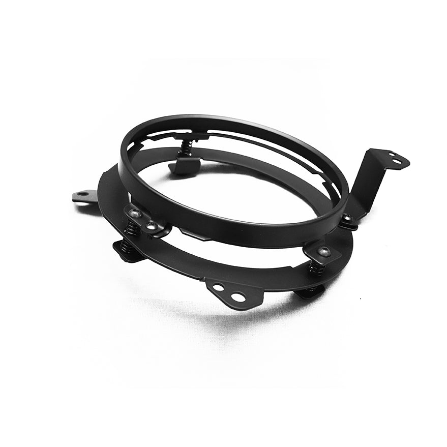 New---Metal-Jeep-Jl-7In-Headlight-Mounting-Bracket-Kit-With-Adjustment-Points