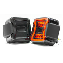 Load image into Gallery viewer, New---Smoked-Jeep-Jl-Led-Tail-Light