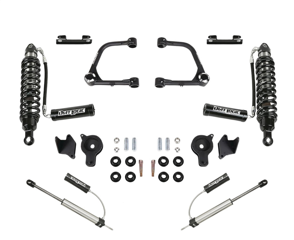 Fabtech K7103DL Uniball UCA Lift System w/Shocks for Select Toyota Tacoma