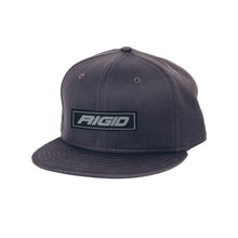 Load image into Gallery viewer, New-Era-Flat-Bill-Hat-Grey-With-Grey-Logo-Patch,-Snapback