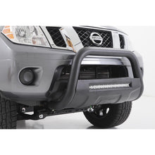 Load image into Gallery viewer, Nissan-05-19-Frontier-Bull-Bar-WLed-Light-Bar-Black-Rough-Country