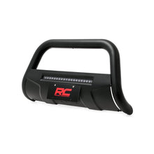 Load image into Gallery viewer, Nissan-05-19-Frontier-Bull-Bar-WLed-Light-Bar-Black-Rough-Country