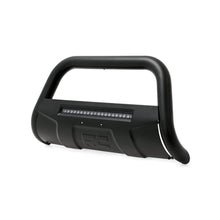 Load image into Gallery viewer, Nissan-05-19-Frontier-Bull-Bar-WLed-Light-Bar-Black-Rough-Country
