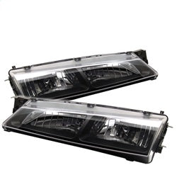 Nissan-240Sx-97-98-Crystal-Headlights-Black-Hd-Yd-N294-Bk