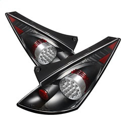 Nissan-350Z-03-05-Led-Tail-Lights-Black-Alt-Yd-N350z02-Led-Bk