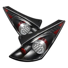 Load image into Gallery viewer, Nissan-350Z-03-05-Led-Tail-Lights-Black-Alt-Yd-N350z02-Led-Bk