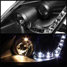 Load image into Gallery viewer, Nissan-350Z-06-08-Projector-Headlights-XenonHid-Model--Drl-Blk-Pro-Yd-N350z06-Hid-Drl-Bk