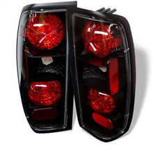 Load image into Gallery viewer, Nissan-Frontier-98-00-Euro-Style-Tail-Lights-Black-Alt-Yd-Nf98-Bk