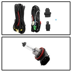 Nissan-Rogue-2008-2013-Oem-Fog-Lights-WCover-And-Switch-Clear-Fl-Nro07-C