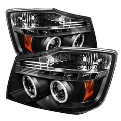 Nissan-Titan-04-14Armada-04-07-Projector-Headlights-Ccfl-Halo-Led-Blk-Pro-Yd-Nti04-Ccfl-Bk