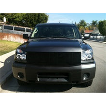 Load image into Gallery viewer, Nissan-Titan-04-14Armada-04-07-Projector-Headlights-Ccfl-Halo-Led-Blk-Pro-Yd-Nti04-Ccfl-Bk