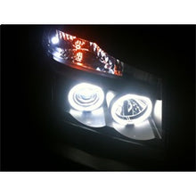 Load image into Gallery viewer, Nissan-Titan-04-14Armada-04-07-Projector-Headlights-Ccfl-Halo-Led-Blk-Pro-Yd-Nti04-Ccfl-Bk