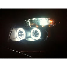 Load image into Gallery viewer, Nissan-Titan-04-14Armada-04-07-Projector-Headlights-Ccfl-Halo-Led-Blk-Pro-Yd-Nti04-Ccfl-Bk