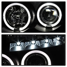 Load image into Gallery viewer, Nissan-Titan-04-14Armada-04-07-Projector-Headlights-Led-Halo-Led-Blk-Pro-Yd-Nti04-Hl-Bk