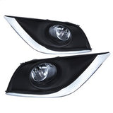 SPYDER 5080240 OEM Fog Lights W/Switch - Clear