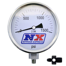 Load image into Gallery viewer, Nitrous-Pressure-Gauge-4In-High-Accuracy-8An