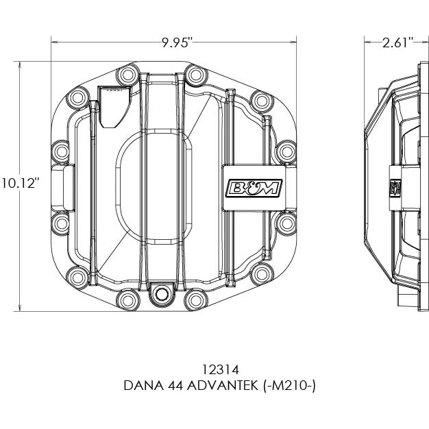 Nodular-Iron-Dana-44-Advantek-(M210)-Front-Differential-Cover