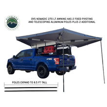 Load image into Gallery viewer, Nomadic-270-Lt-Driver-Side-Awning-With-Bracket-Kit-Overland-Vehicle-Systems