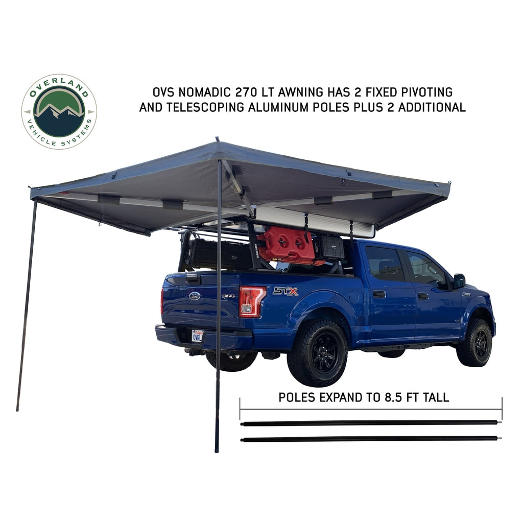 Nomadic-270-Lt-Passenger-Side-Awning-With-Bracket-Kit-Overland-Vehicle-Systems