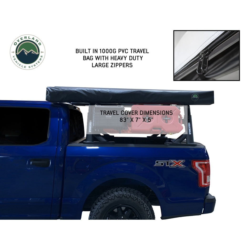 Nomadic-270-Lt-Passenger-Side-Awning-With-Bracket-Kit-Overland-Vehicle-Systems