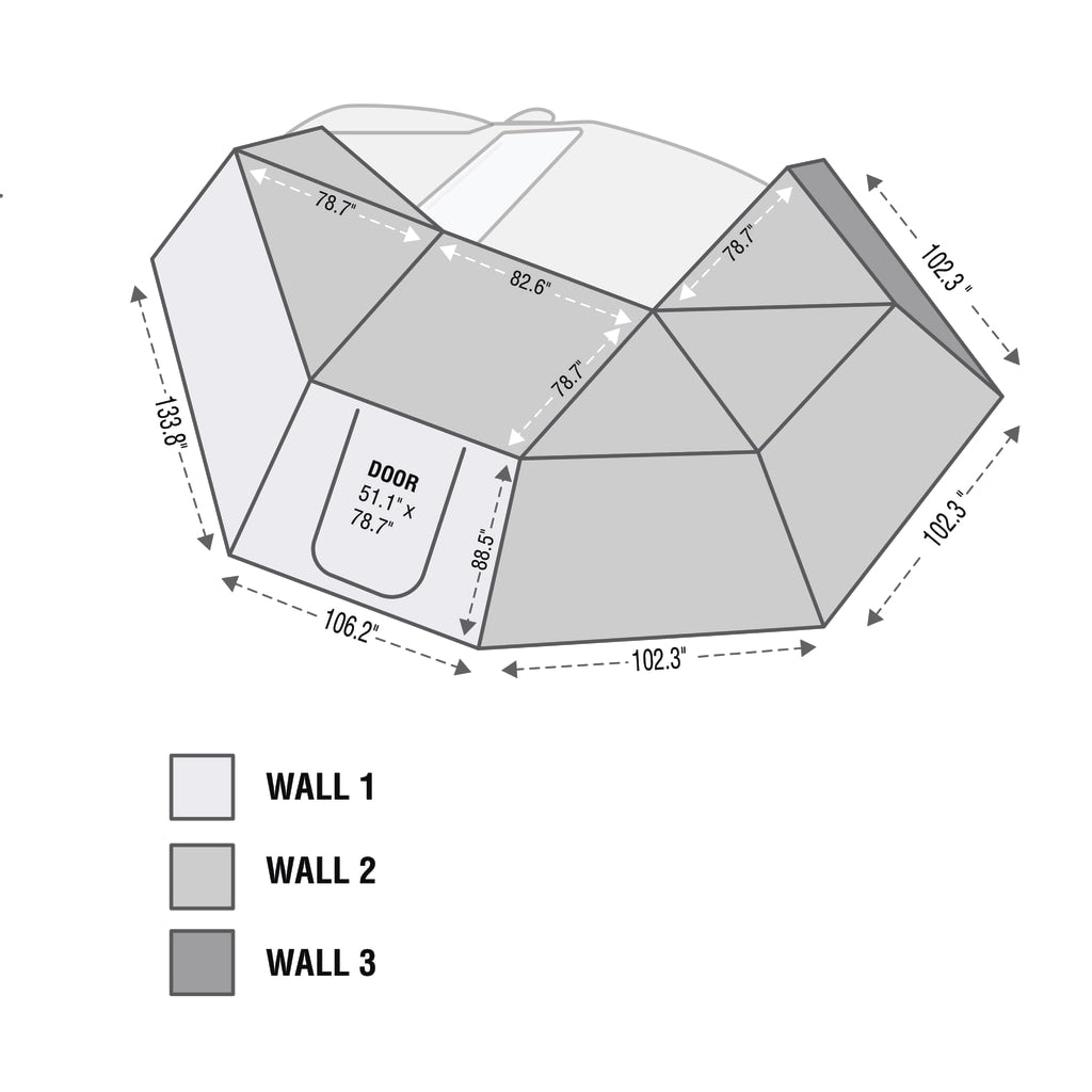 Nomadic-Awning-270---Side-Wall-3---Dark-Gray-With-Storage-Bag---Driver