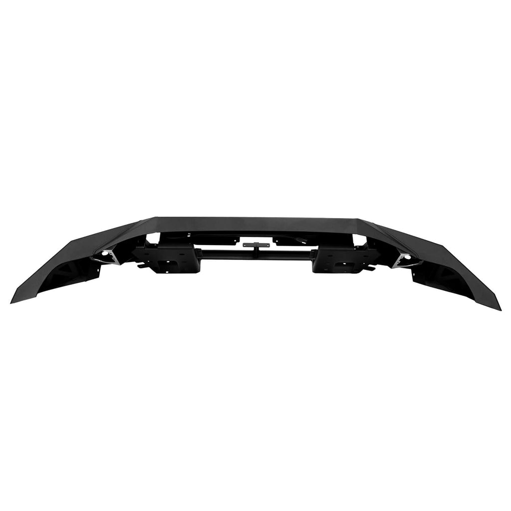 Non-Winch-Front-Bumper;-For-Use-With-Narrow-Flare-Models;-Includes-Integrated-Led-Light-Bar-Twin-Jack-Points-And-Recovery-Points;-Accommodates-Adaptive-Cruise-Control-And-Parking-Sensors;