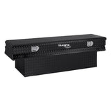 TRAILFX 152602 Notched Chest Sgl Lid Dia Tread Black Pwdr Ctd Alum 59x19.25x17.5