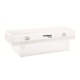TRAILFX 152601 Notched Chest Sgl Lid Dia Tread Bright Pol 16 Gauge Alum 59x19.25x17.5