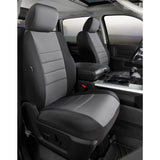 Fia Inc. NP99-72 GRAY NP90 Series - Neoprene Custom Fit Front Seat Cover- Black/Gray Center Panel