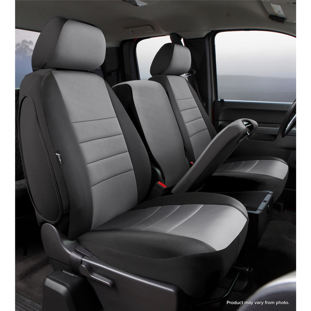 Np90-Series---Neoprene-Custom-Fit-Front-Seat-Cover--BlackGray-Center-Panel