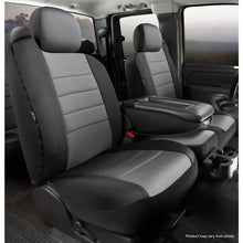 Load image into Gallery viewer, Np90-Series---Neoprene-Custom-Fit-Front-Seat-Cover--BlackGray-Center-Panel