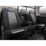 Fia Inc. NP92-52 GRAY NP90 Series - Neoprene Custom Fit Rear Seat Cover- Black/Gray Center Panel