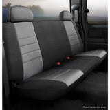 Fia Inc. NP95-12 GRAY NP90 Series - Neoprene Custom Fit Rear Seat Cover- Black/Gray Center Panel