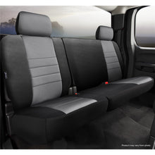 Load image into Gallery viewer, Np90-Series---Neoprene-Custom-Fit-Rear-Seat-Cover--BlackGray-Center-Panel