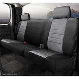 Fia Inc. NP92-18 GRAY NP90 Series - Neoprene Custom Fit Rear Seat Cover- Black/Gray Center Panel