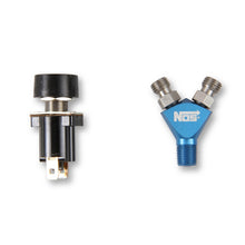 Load image into Gallery viewer, Ntimidator--Illuminated-Dual-Blue-Led-Nitrous-Purge-Kit