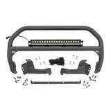 Rough Country 51041 Nudge Bar 20 Inch Black Series Single Row LED 2021 Ford Bronco Sport