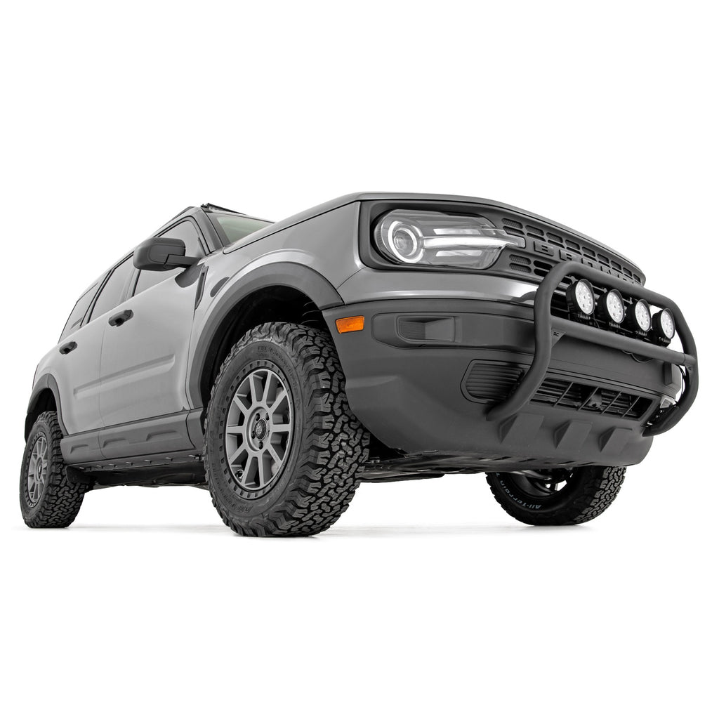 Nudge-Bar-4-Inch-Round-Led-(X4)-2021-Ford-Bronco-Sport-4Wd-Rough-Country