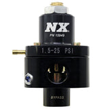 Nitrous Express 15949 NX BILLET FUEL PRESSURE REGULATOR; BYPASS STYLE 1.5-25PSI