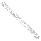 Nitrous Express 15984 NX WINDSHIELD DECAL 40