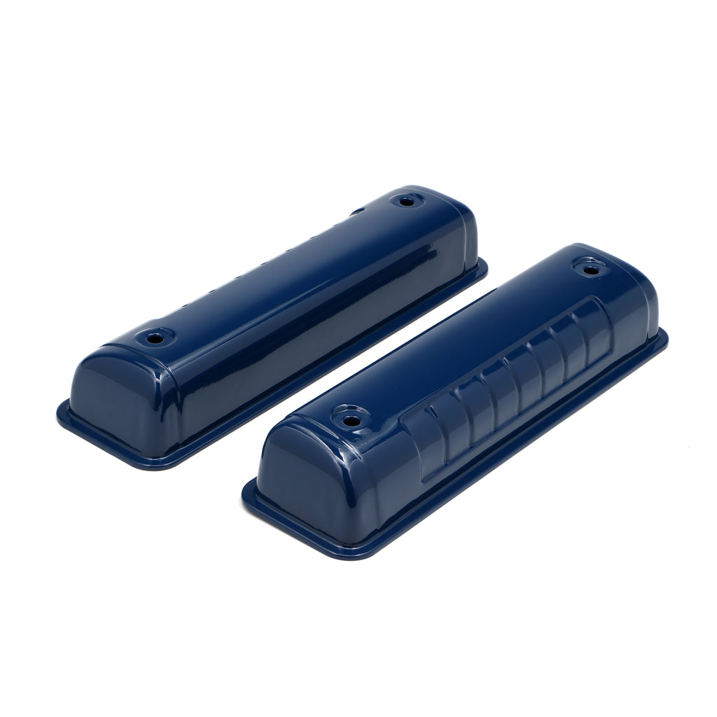 O.E.M.-Reproduction-Design-Valve-Covers;-1956-1962-Ford-Y-Block--Ford-Blue