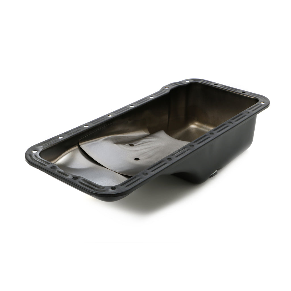 O.E.-Style-Oil-Pan,-Front-Sump,-Stock-Capacity;-Ford-352-428-Fe--Asphalt-Black