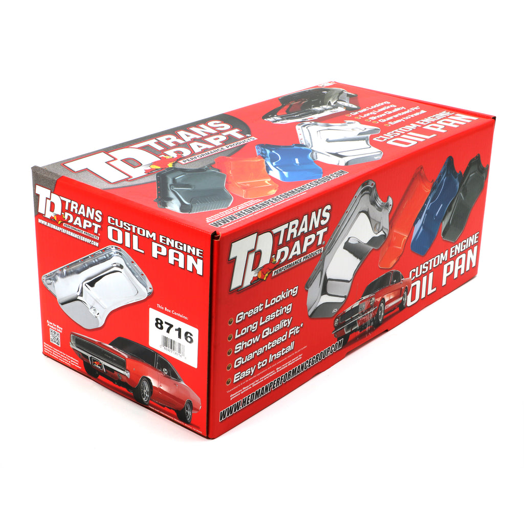 O.E.-Style-Oil-Pan,-Front-Sump,-Stock-Capacity;-Ford-352-428-Fe--Asphalt-Black