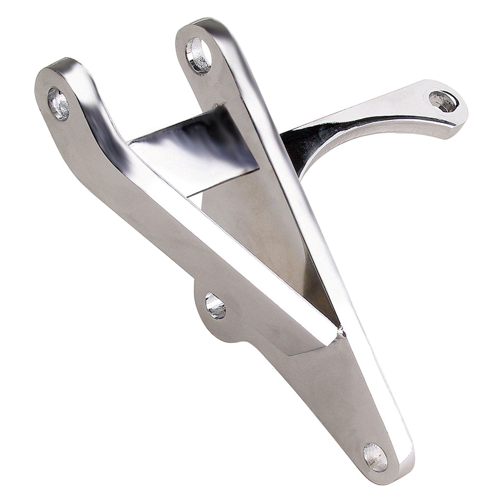 O.E.-Style-Alternator-Bracket-(Lower);65-68-Chevrolet-396-454;Short-WP-Chrome